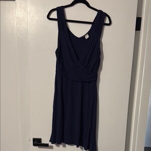 Elegant Navy Blue Dress